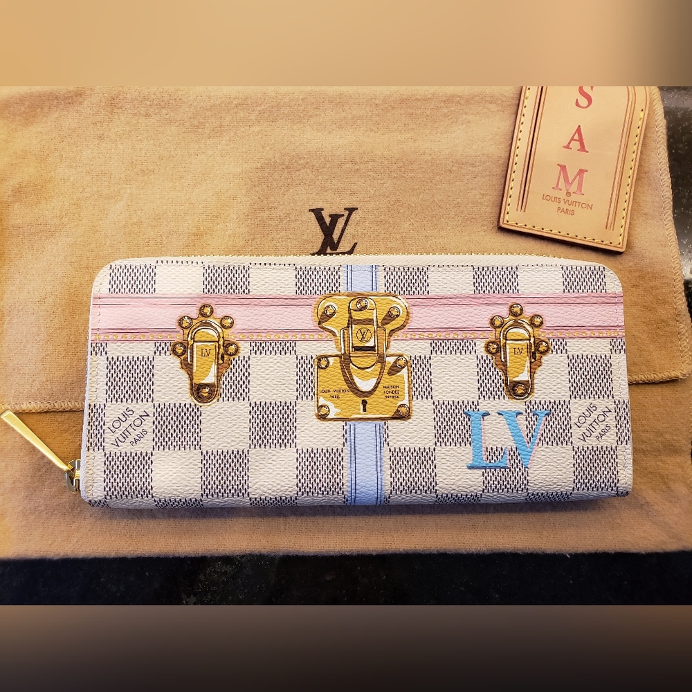Vuitton Summer Trunks Clemence Wallet